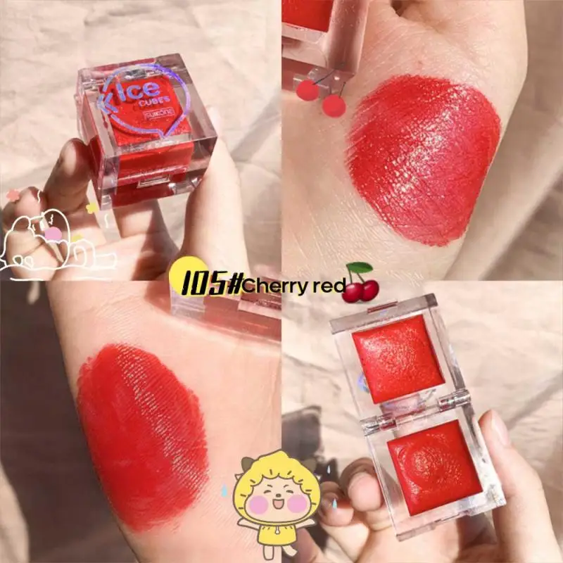 Увлажняющий бальзам для губ Small Cube с фруктовым вкусом отшелушивающая губная