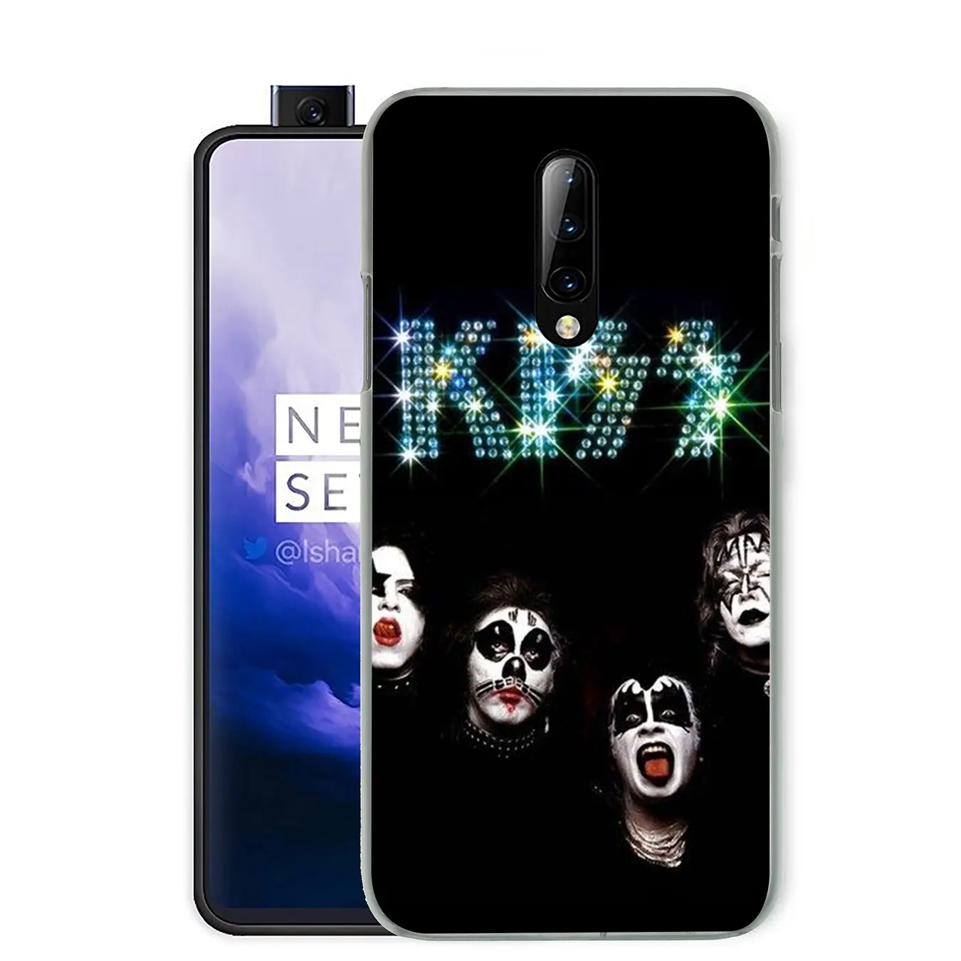 Жесткий пластиковый чехол для телефона Gene Simmons Kiss band Oneplus 7 7T Pro 6 6T 5 5T Cover One Plus 7Pro |