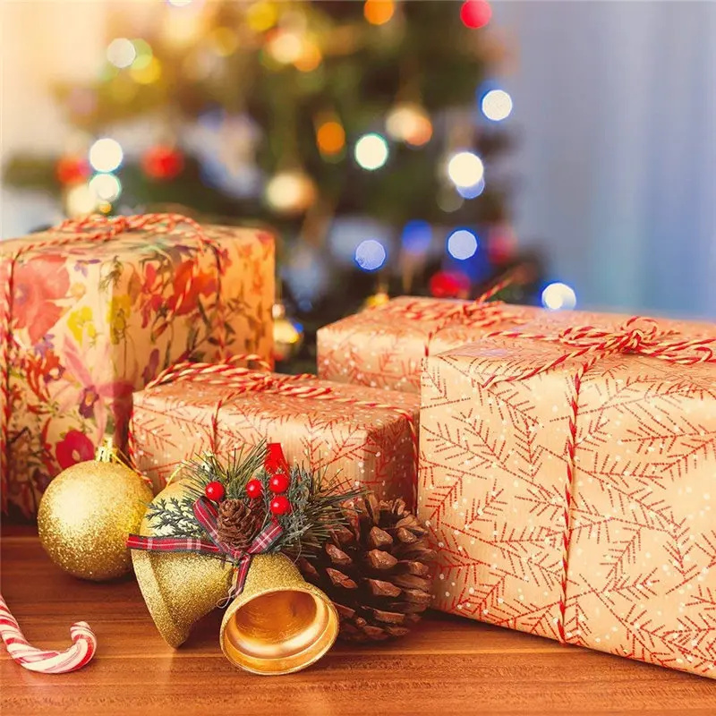 DIY Ручная работа хлопок нить 1 рулон 100 метров Высокое качество веревка красный