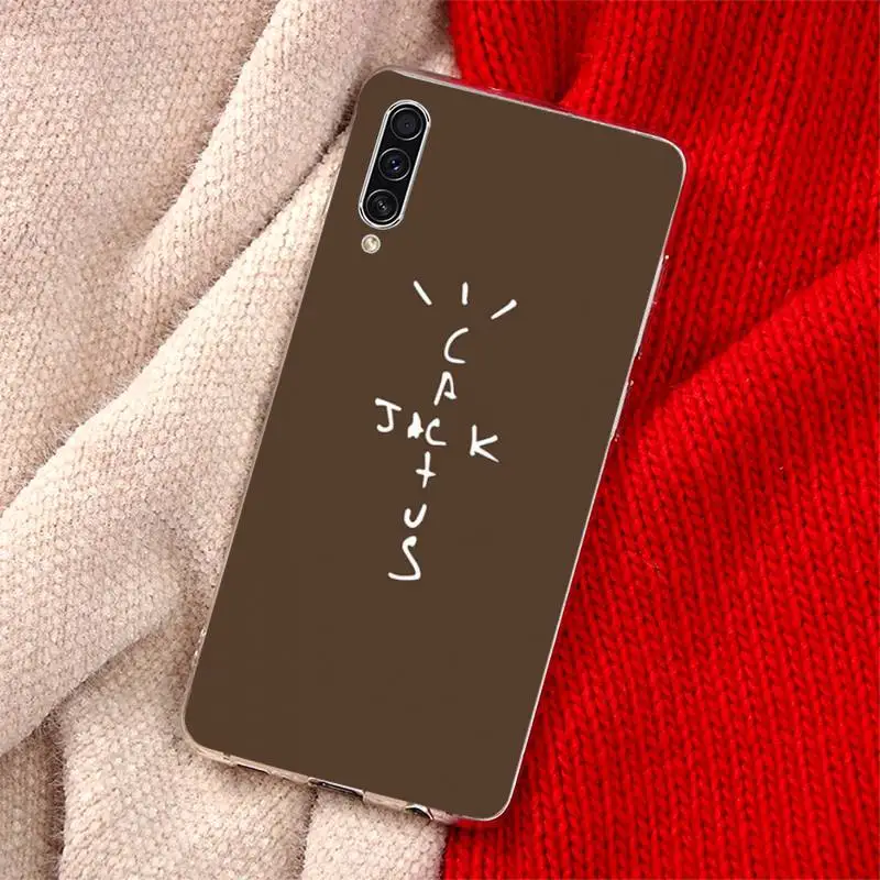 

Cactus jack letter Phone Case For Samsung Galaxy S5 S7 S8 S9 S10 S10e S20 edge plus lite cover coque funda
