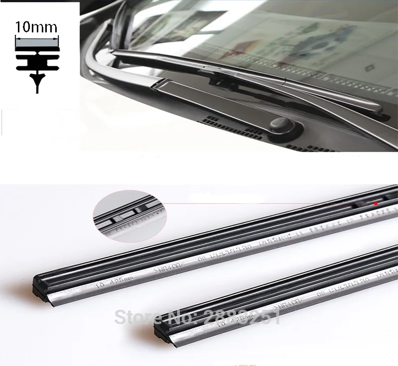 2 шт. резиновые вставки для автомобильного стеклоочистителя nissan altima 2013 2014 2015 2016 2017