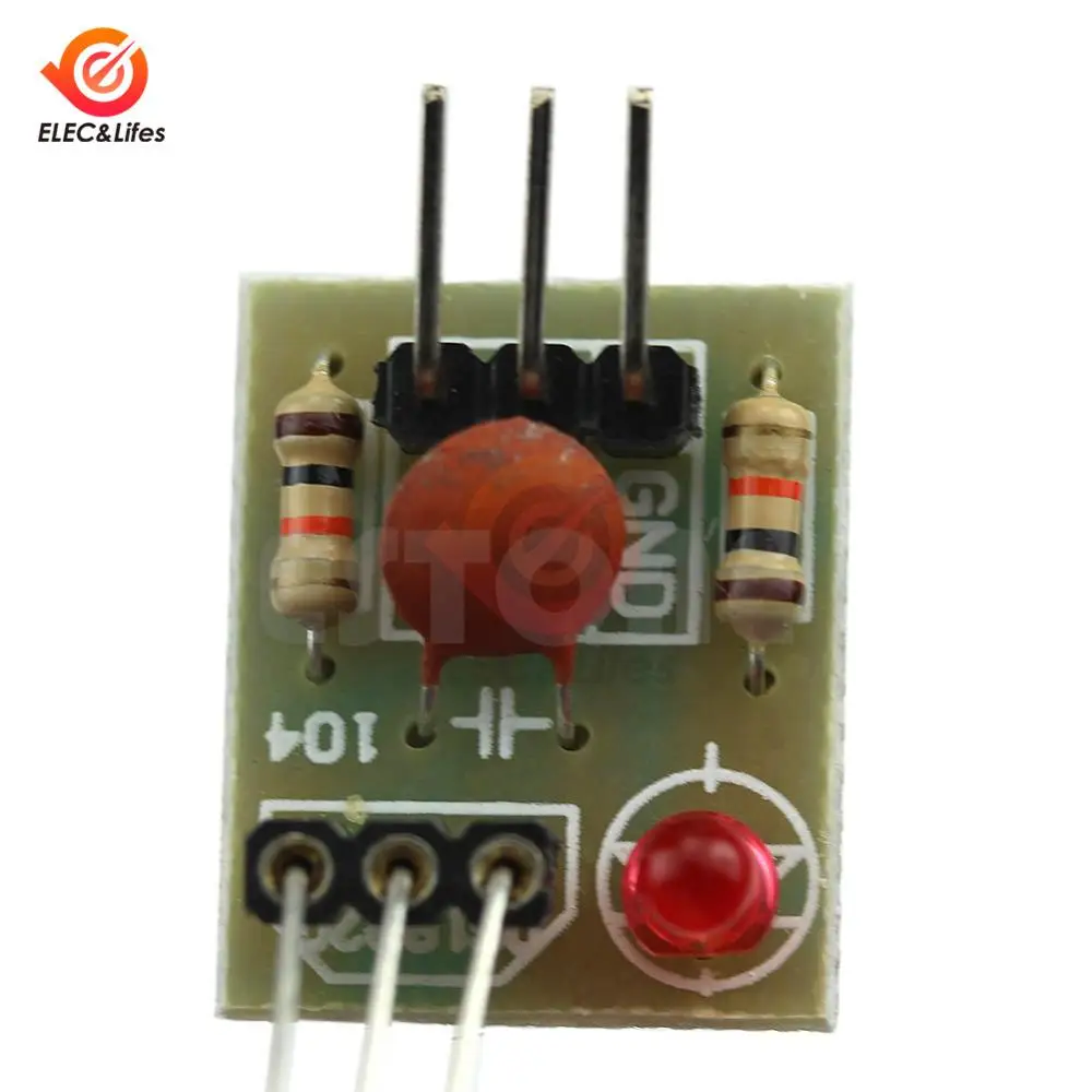 Laser Receiver Sensor Module Non-Modulator Tube Relay Switch High Level Low for Arduino 5V | Инструменты