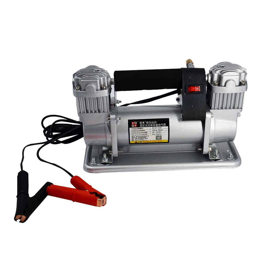 Высокомощный автомобильный двухцилиндровый воздушный насос высокого давления