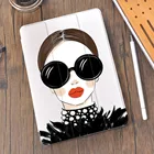 Модный женский чехол для iPad 10,2, 7, 8, iPad Pro 11, 12,9, чехол 2020, Прозрачная силиконовая задняя крышка для iPad Air 4, Air 2, 3, Mini 5