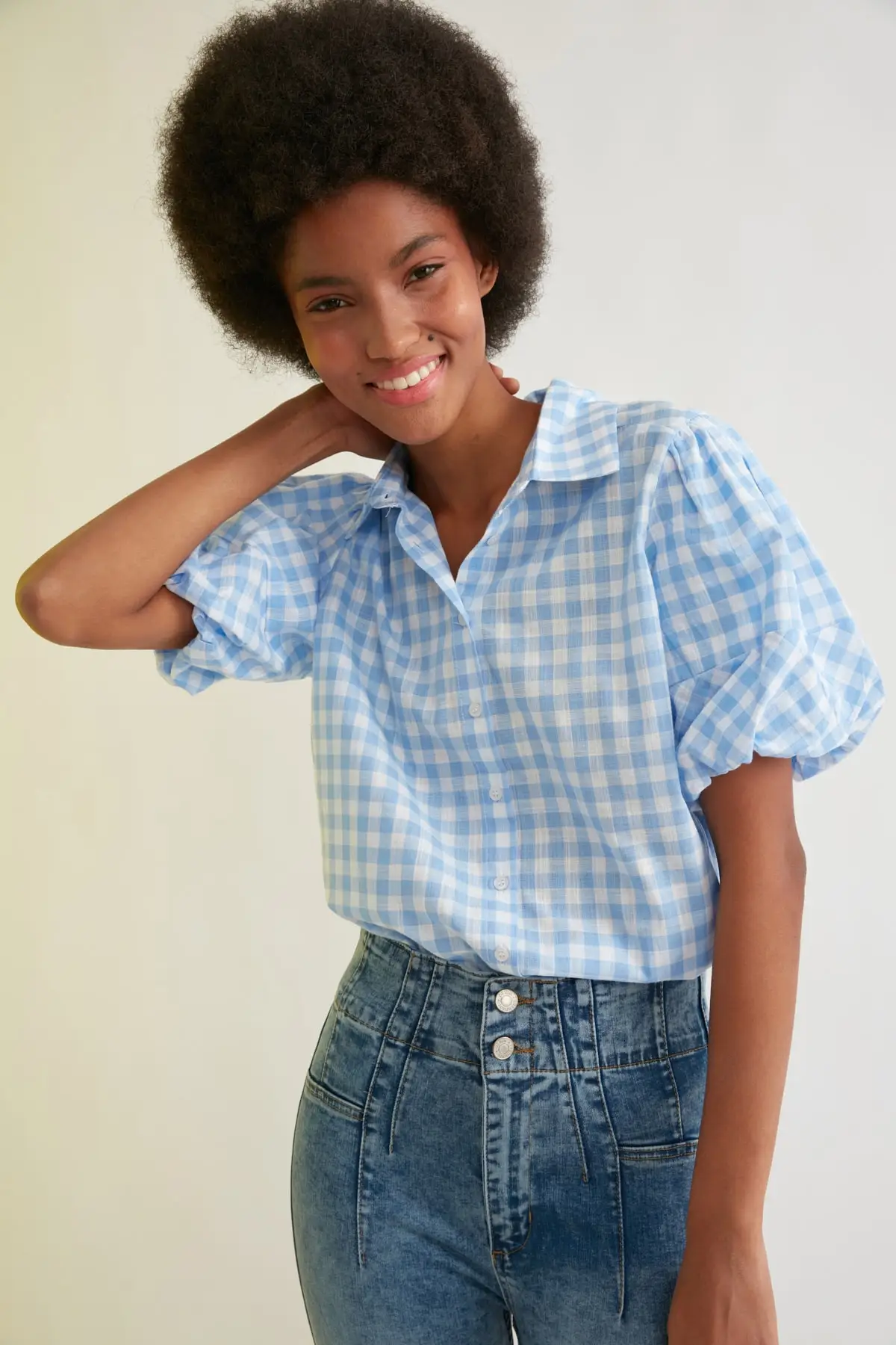 

Рубашка с рукавами-Шароварами TWOSS21GO0346