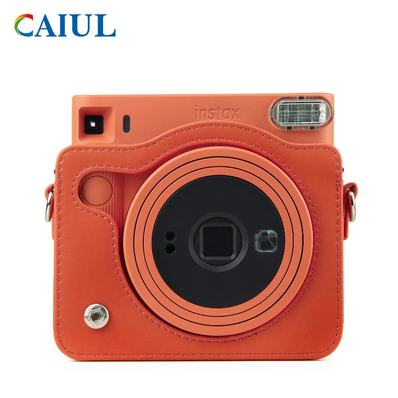 Сумка для камеры FUJIFILM Instax квадратная SQ1 4 цвета Винтажный чехол из искусственной