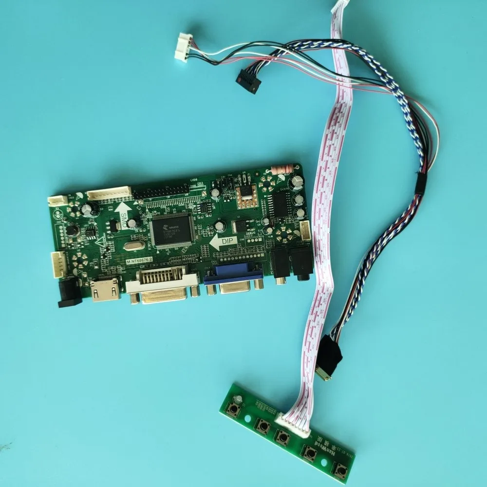 

Kit For LP173WF1(TL)(B3) Controller board 1920X1080 LVDS 40pin DVI Audio Panel 17.3" VGA HDMI-compatible LCD LED DIY 2019 Driver