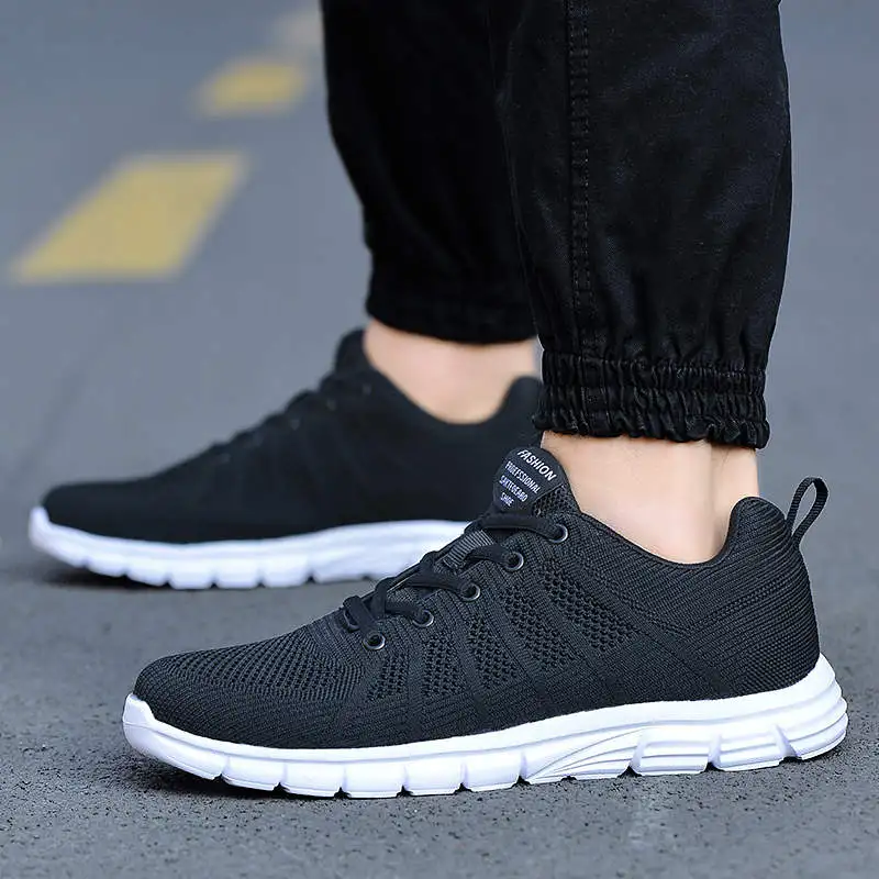 

Мужская спортивная обувь, Серые кроссовки для бега, Мужская модная спортивная обувь, сетчатые мужские брендовые кроссовки, мужская теннисн...