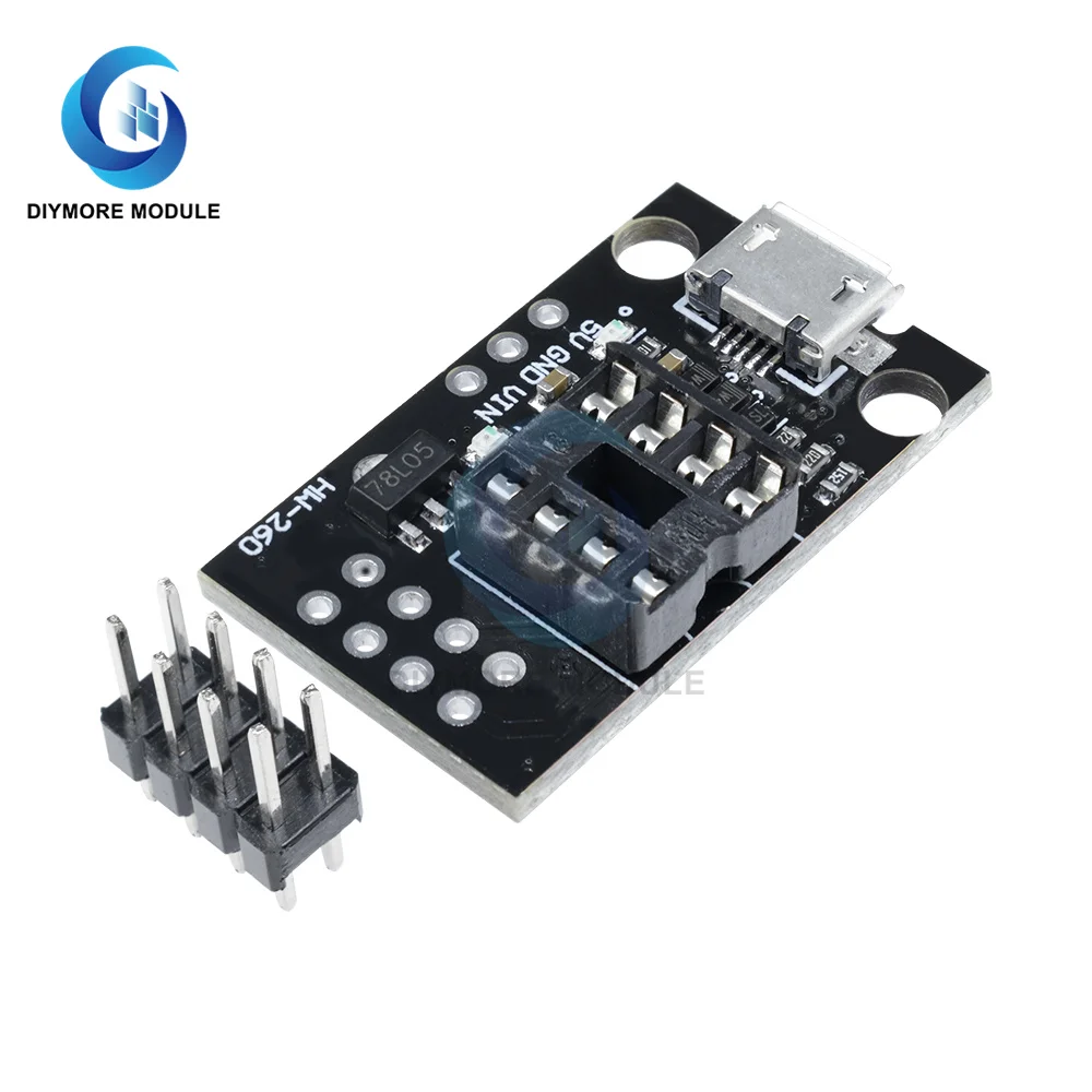 Подключаемая плата разработки ATTINY для ATtiny13A/ATtiny25/ATtiny45/ATtiny85 редактор