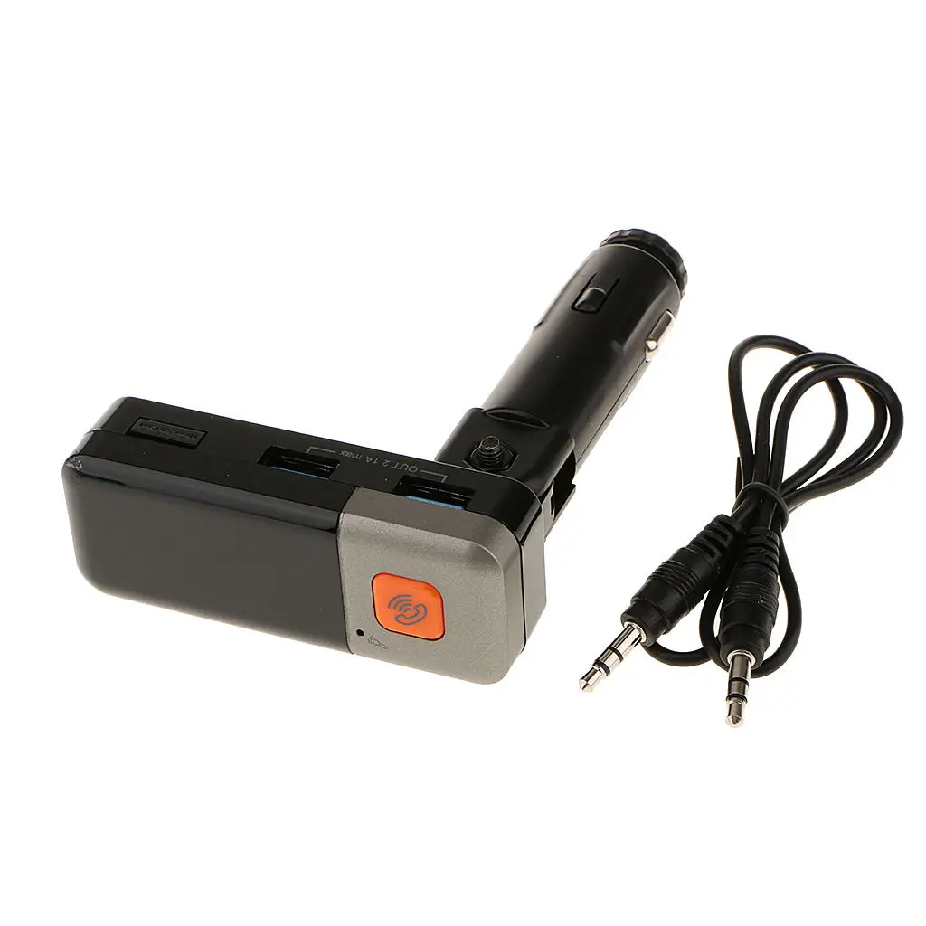 

BC11 автомобильный Bluetooth беспроводной FM-передатчик MP3-плеер с двойным USB-зарядным устройством