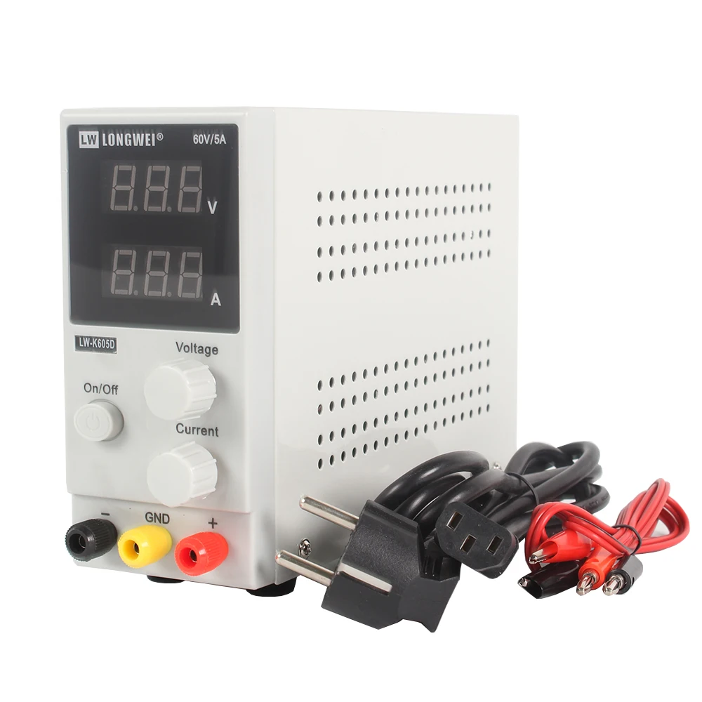 DC Power Supply LW-K605D 60V 5A Mini Digital Display Adjustable Laboratory Integrated Circuit Regulated Switching | Обустройство дома