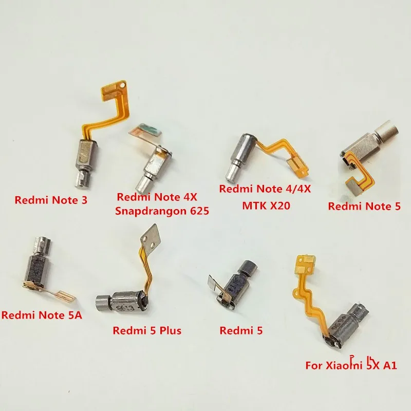 Модуль вибрационного двигателя для Xiaomi Redmi 3 4 4X 5 Plus 5A 6 6A Pro A2 Lite S2 Y2 Note 2 Mi 5X A1 Max