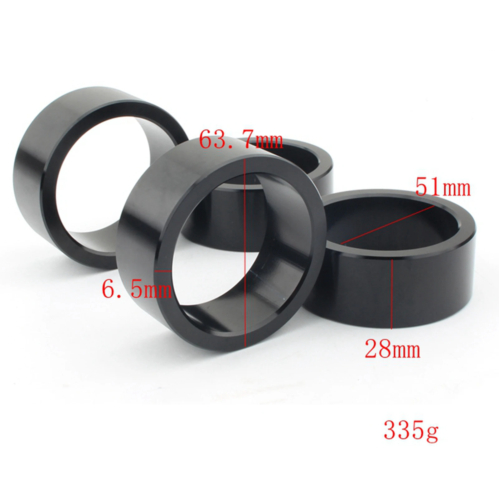 

4pcs/Set 2.5'' ATV Motorcycle Riser Lift Spacer Set for CAN-AM