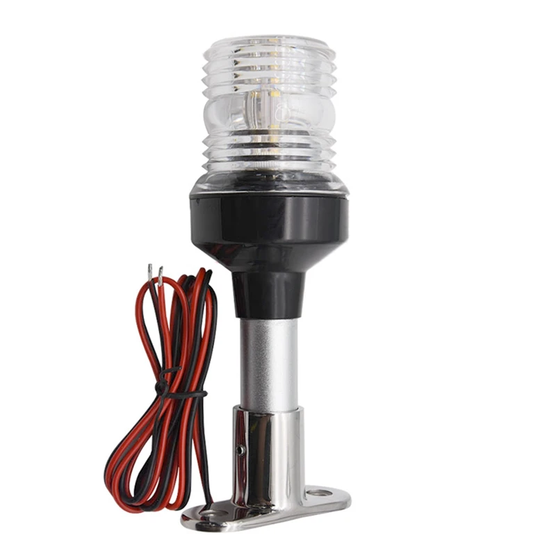 

6 Inch Fold Down LED Navigation Light 360 Degree Sailing Signal Lamp for Yacht Boat Stern Anchor Light