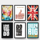 Алмазная живопись 5D сделай сам, мотивационные простые слова, буквы, мозаика, вышивка крестиком, Набор для творчества, домашний декор