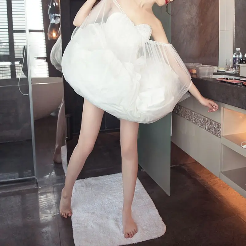 

Free shipping Women Petticoat Dress Save Bride From Toilet Bridal Gown Wedding Accessories