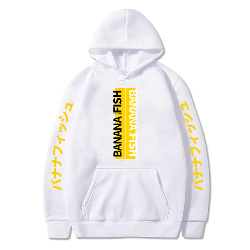 

Banana Fish Anime Hoodie Men/Women Popular Fashion Harajuku Banana Fish Hoodies Sweatshirt Pullover Streetwear Clothes