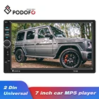 Автомагнитола Podofo 7018b, мультимедийный плеер 2 din с радио, Bluetooth, 7 
