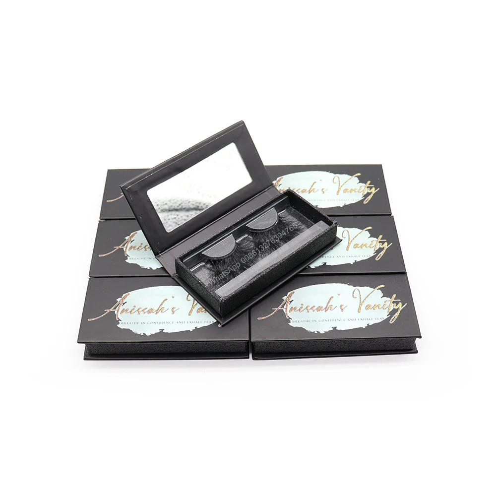 

Private Label 25mm Eyelashes Packaging Empty Box Wholesale Real Mink Lashes With Box Custom Lashbox With Logo Free Lash Tray