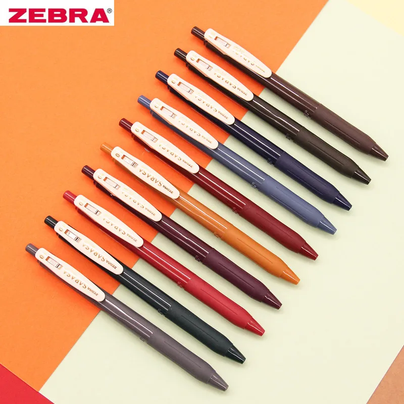 5 шт. Zebra SARASA JJ15 винтажный цветной гелевый чернильный пресс Ретро нейтральный