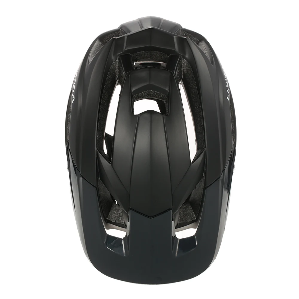 Bicycle Helmets Matte Black Men Women Bike Helmet Back Light MTB Mountain Road Bike Integrally Molded Cycling Helmets