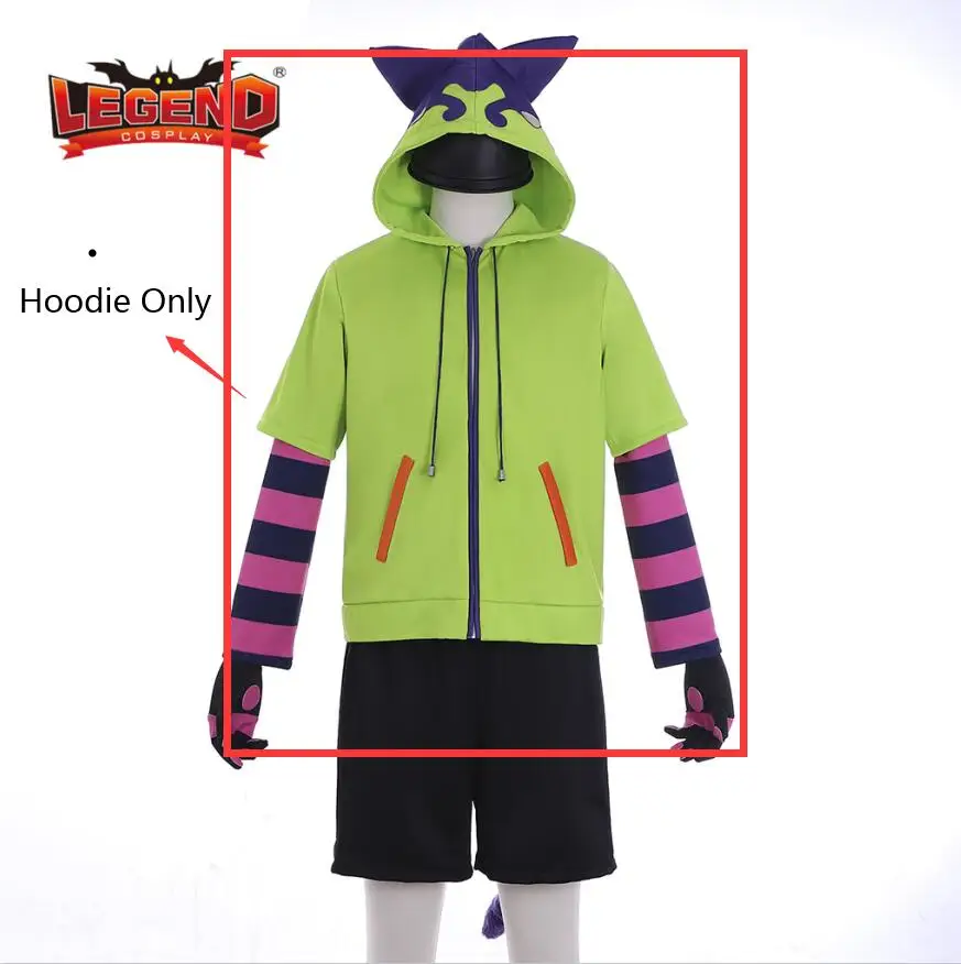 Sk8 бесконечности Мия карнавальный костюм cosplay худи с кошачьими ушами чинения