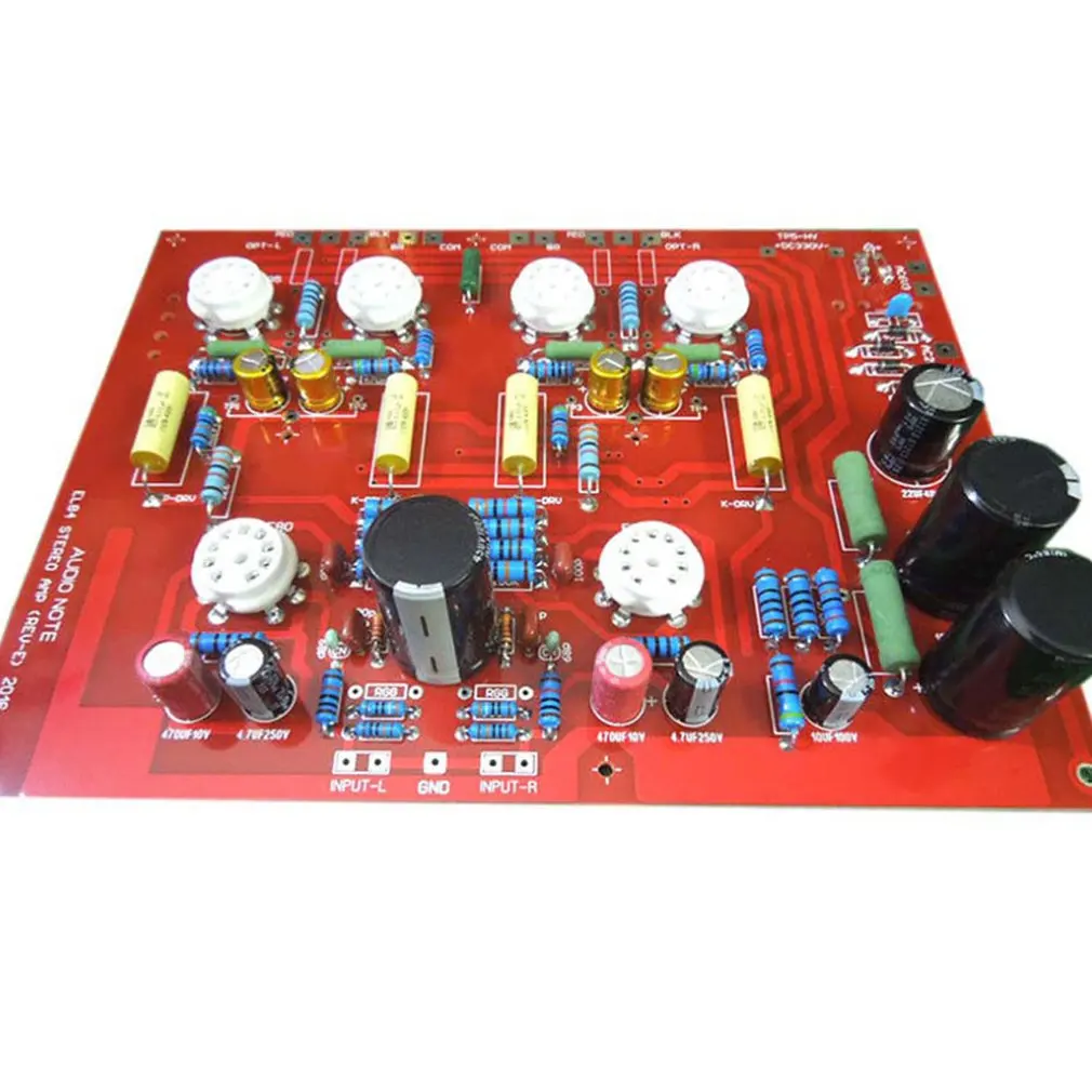 Практичный Hi-End стерео Push-Pull EL84 вакуумный ламповый усилитель PCB DIY Kit портативные