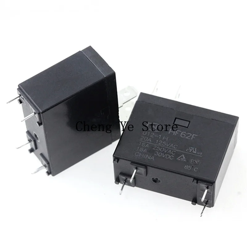 

Бесплатная доставка, 10 шт., 100% Φ, 012-1HT, новое оригинальное реле HF62F, 012-1H, 12 В постоянного тока, 16 А, 250 В переменного тока, 12 В постоянного тока