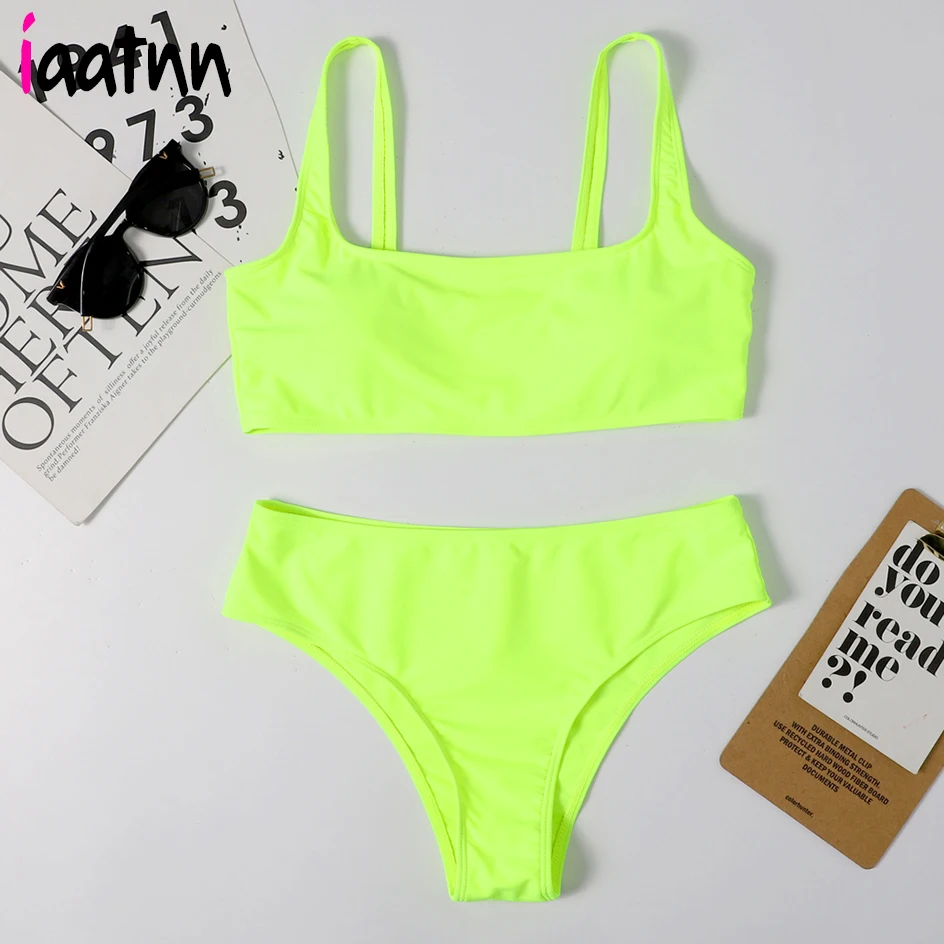 

Соблазнительный купальник, женский купальник 2022, бикини с высокой талией, черный комплект бикини с высокими штанинами, одежда для плавания, купальный костюм, женские купальники