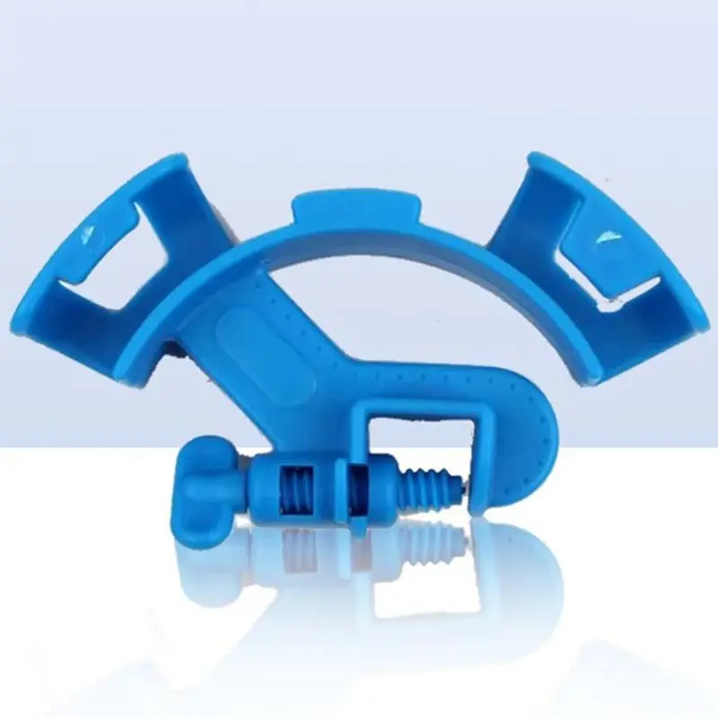 Аквариум фильтрации шланг для душа держатель зажим трубы воды белого