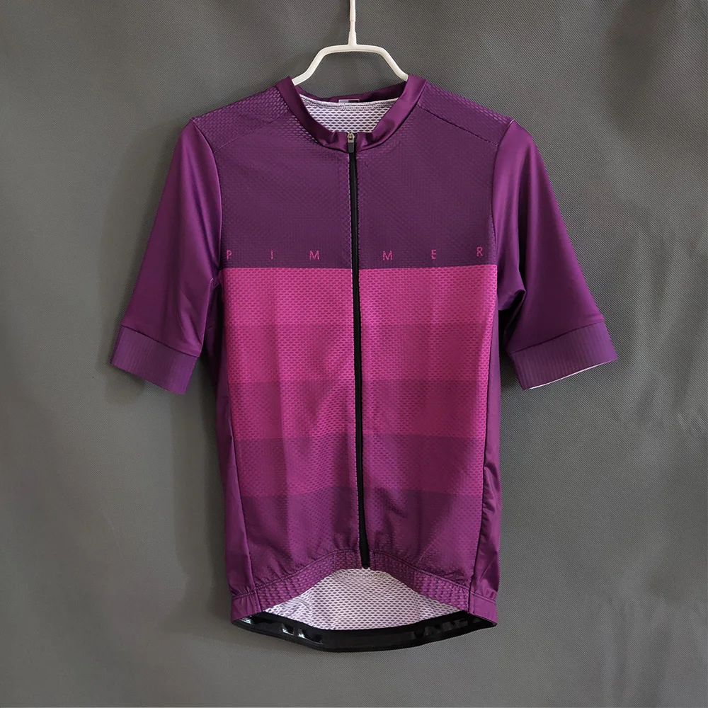 Summer PIMMER mesh Pro Team Men's Cycling Sets Short Sleeves Bike Jersey Set Clothes Ropa Ciclismo Bicycle Clothing Wear Kits