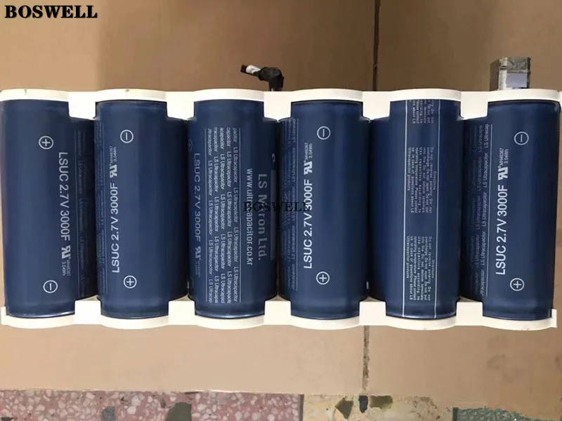 Корейский супер фарад конденсатор 2 7 v 3000F|Аксессуары для батарей| |