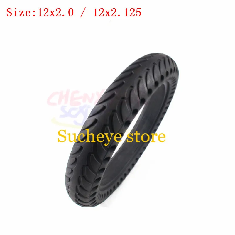 Размер 12 дюймов ненадувные бескамерные Твердые колесные шины 12x2 0 125 для многих