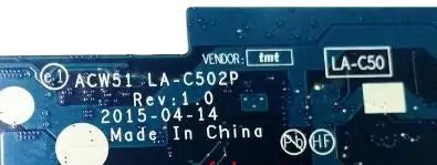 813021-601 813021-501 813021-001 аккумулятор большой емкости ACW51 LA-C502P материнская плата для