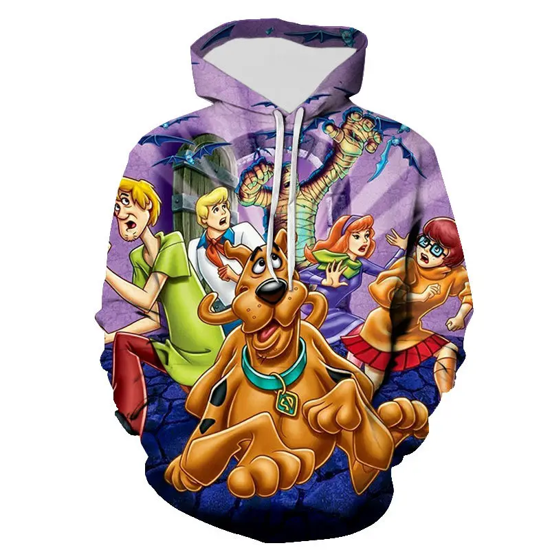 

Hoodies Men Women Children Sweatshirts 3D Print Cartoon Anime Doo Pullover Streetwear Casual Boy Girl Kids Cool Jacket