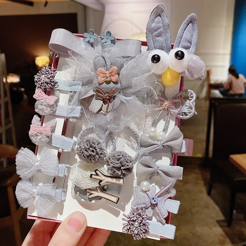 Детские резинки для волос эластичные Завязки с цветочным бантом милые детские