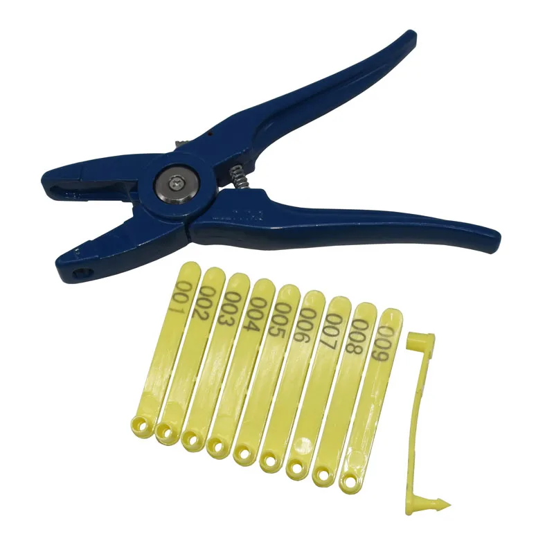 Клещи для ушей 1 шт. животных собак кроликов овец Ушные бирки - Цена: 702,47 - 1 513,42 руб.