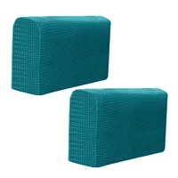2pcspack for sofa armchair arm cap stretchy non slip couch slipcover living room armrest cover solid home recliner protective