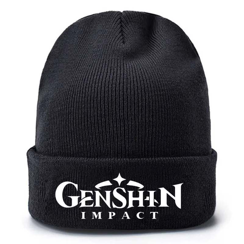 

Games genshin impact printed autumn and winter men's and women's knitted hat