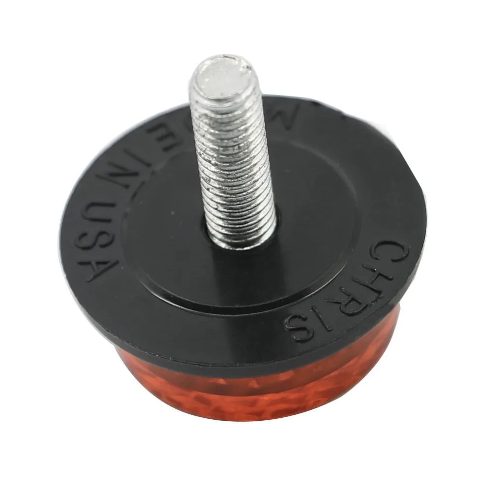 

2 PCS Universal Round Side Reflector Reflective Plate Case For ATV Dirt Bike Motorcycle Bicycles Motorbike Motocross