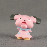takara tomy genuine pokemon action figure pictorial book 209 snubbull mc elf model doll collect souvenirs toy gifts
