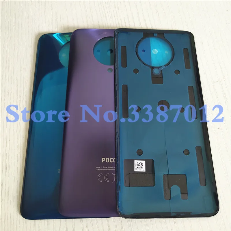 Оригинал для Xiaomi Poco F2 Pro задняя крышка батарейного отсека стеклянная задний