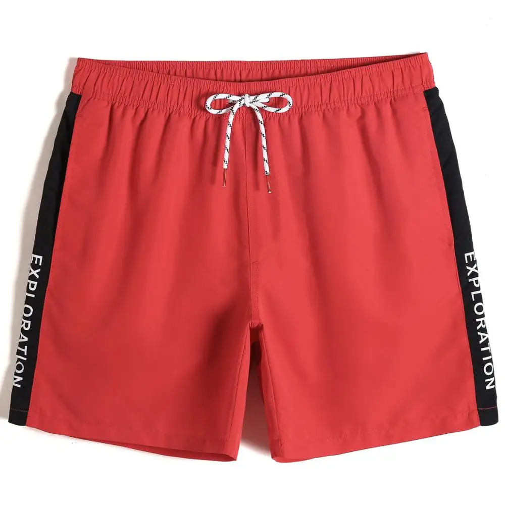 

QIKERBONG Board shorts men beachwear mens swimwear boardshorts geometry trunks shorts joggers bathing