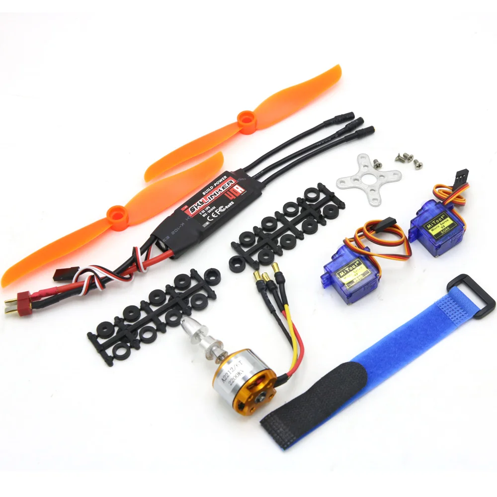 A2212 2212 2200KV 1400KV 1000KV бесщеточный двигатель 30A 40A / BLheli ESC SG90 9G Micro Servo для