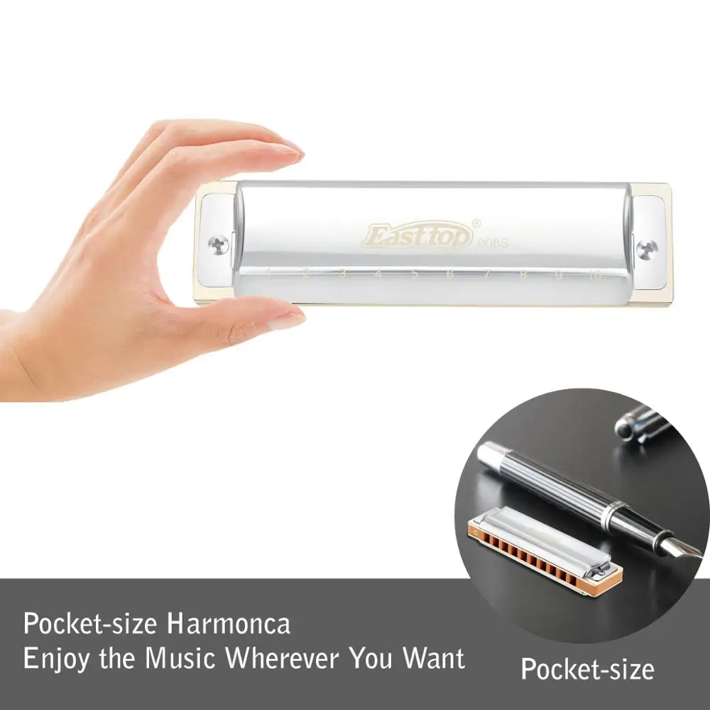 Ортопедическая гармоника с 10 отверстиями для начинающих игроков выступлений