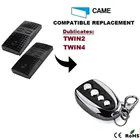 Пульт дистанционного управления CAME TWIN2 TWIN4, 433,92 МГц, для ворот гаража, пришел Twin 2 4 433 МГц, пульт дистанционного управления