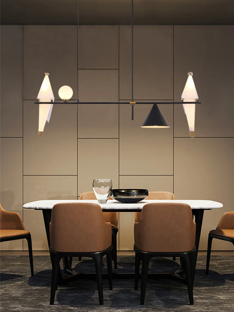 bird pendant light Nordic style lamp glass shade G9 E27 simple lighting newest design living room | Лампы и освещение
