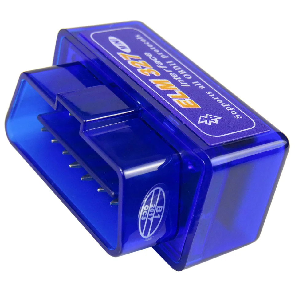 Супер Мини ELM327 Bluetooth V1.5/V2.1 OBD2 автомобильный диагностический сканер для Android V1.5
