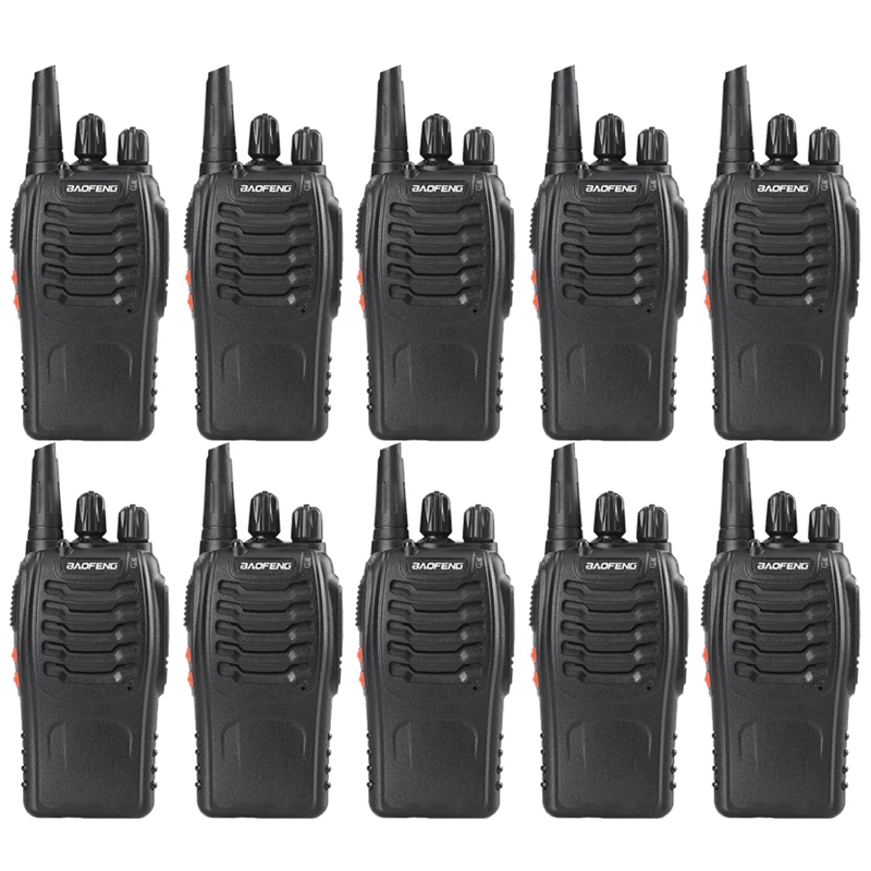 Портативная рация Baofeng BF-888S Talkie Original UHF с большим радиусом действия 400-470 МГц CB Ham