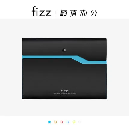 Xiaomi MIjia Youpin Fizz цветной двухслойный файл мешок классический оснастки водонепроницаемый и грязеотталкивающий его можно настроить - Цвет: type 1 Blue